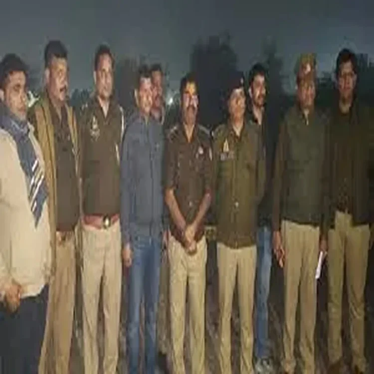 Mathura police cattle smugglers clash