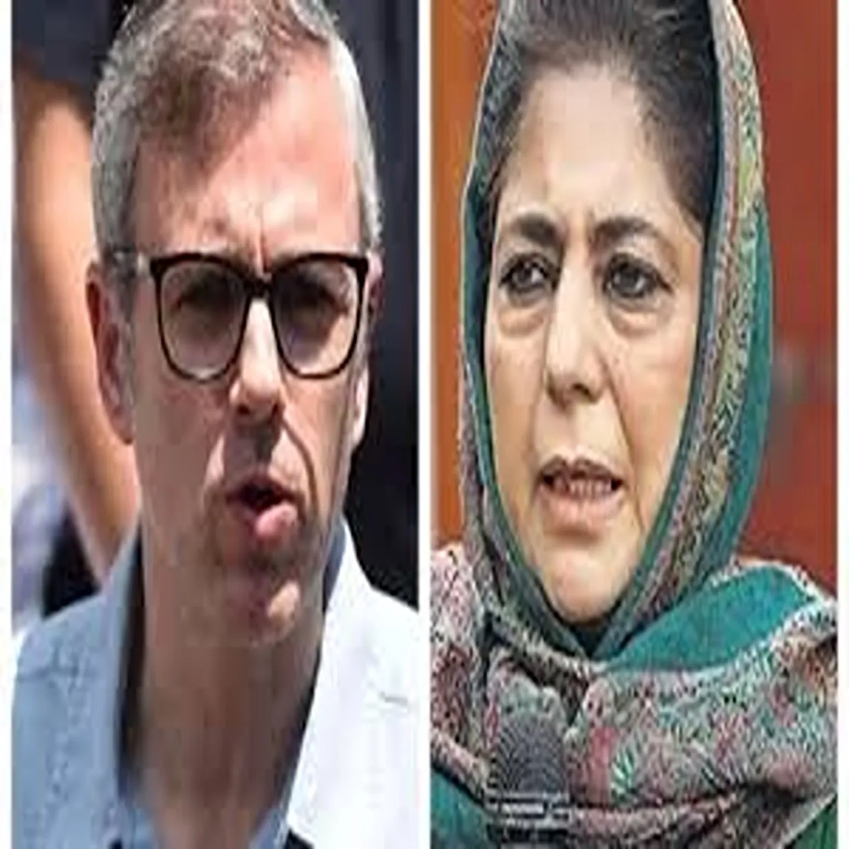 Politics mehbooba mufti targets omar abdullah