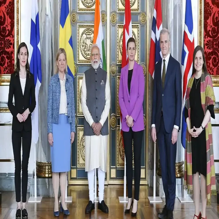 Modi norway nordic summit talks