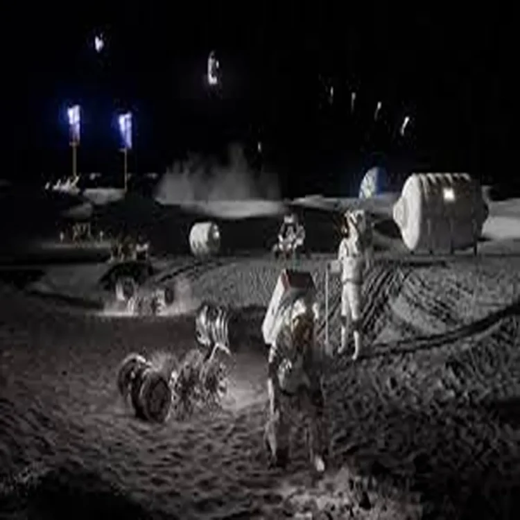 Moonbase nasa lunar settlement plan