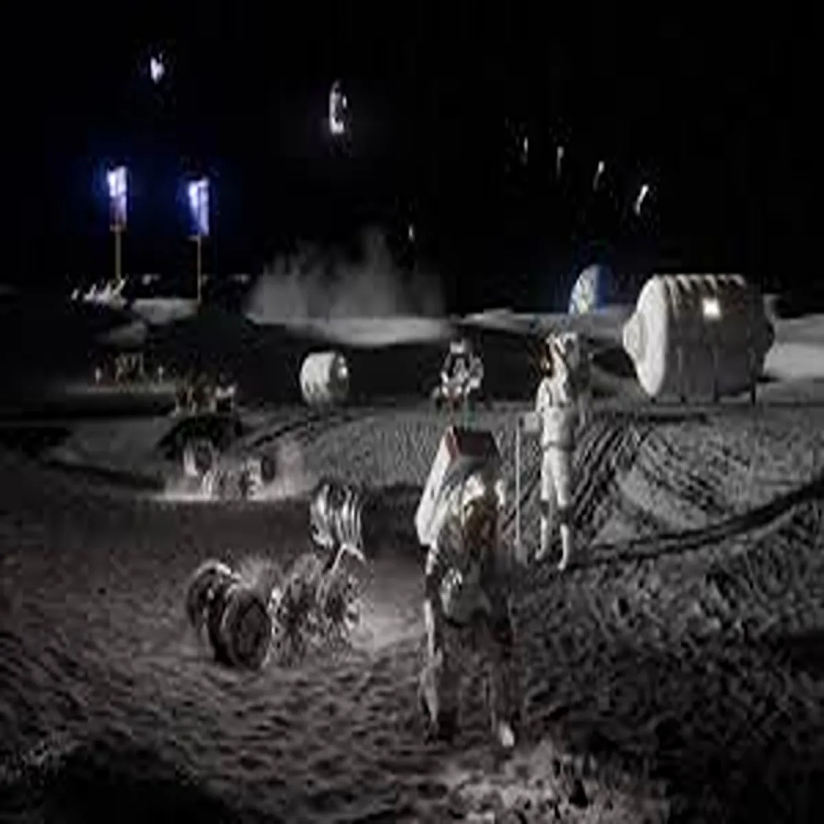 Moonbase nasa unveils expansive lunar settlement
