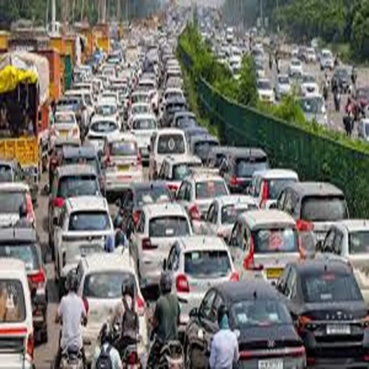 Mumbai pune expressway traffic gridlock