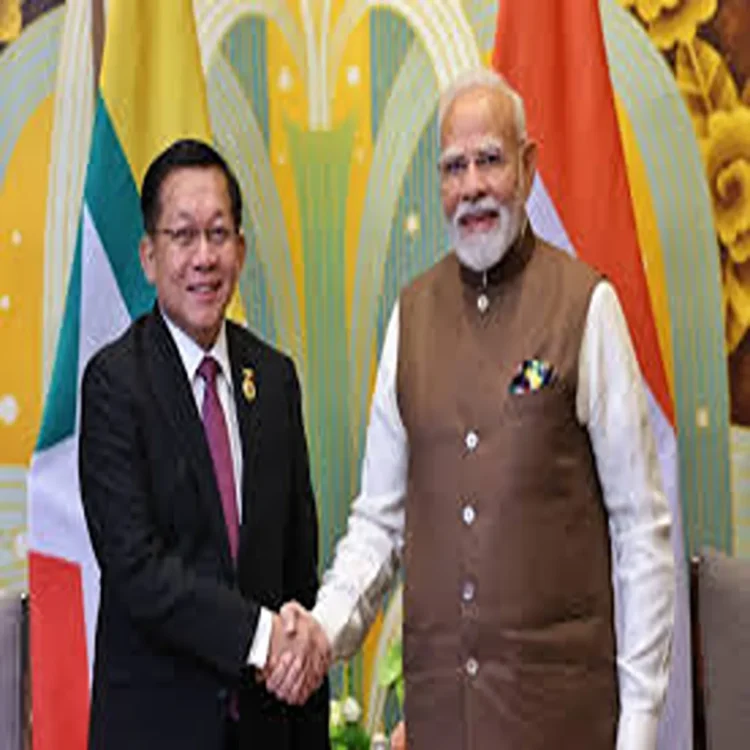 Myanmar president bodh gaya visit