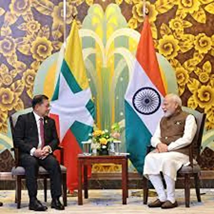 Myanmar president india diplomacy visit