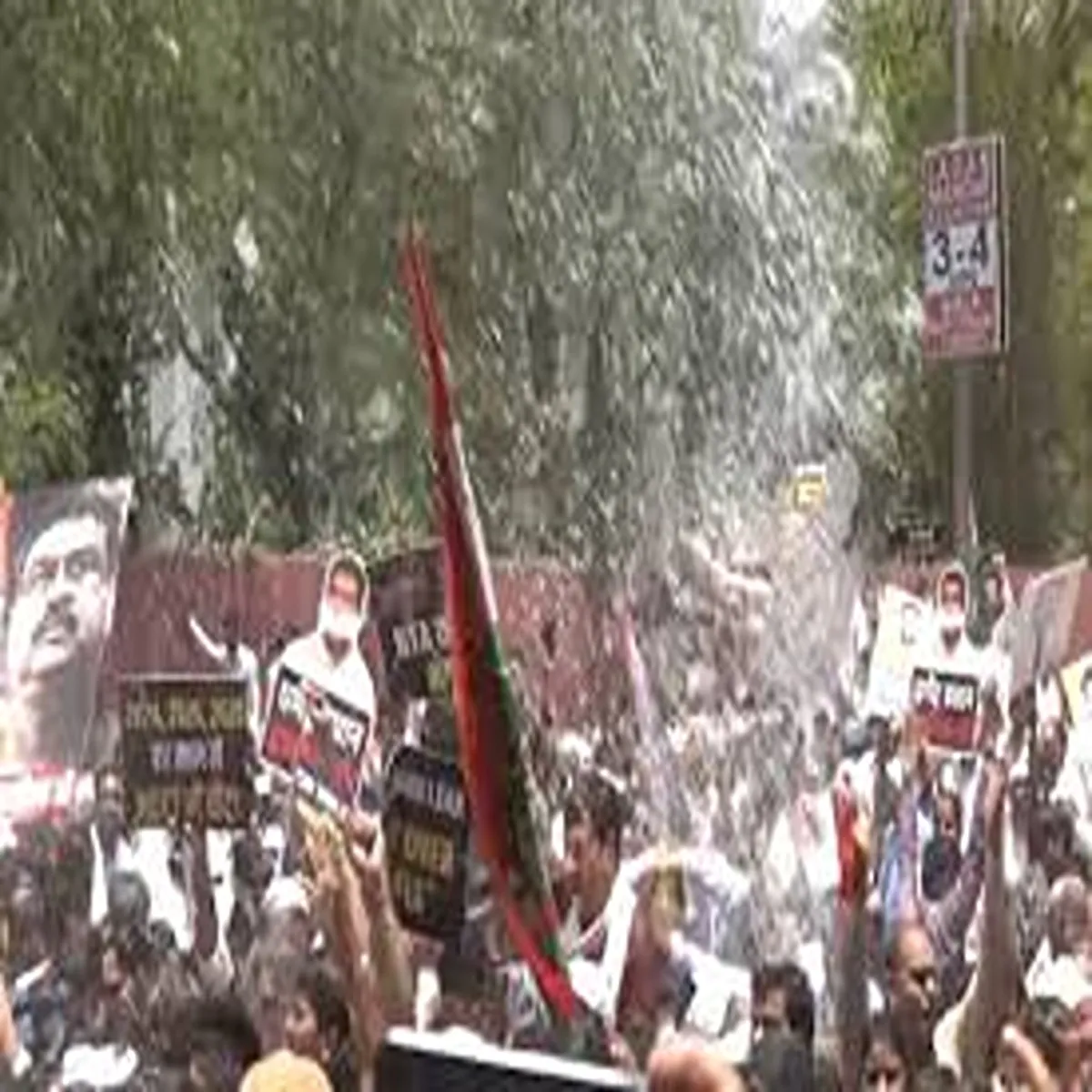 Neet exam protest congress demonstration escalates