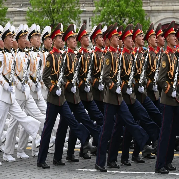 North korea russia victory day parade ties