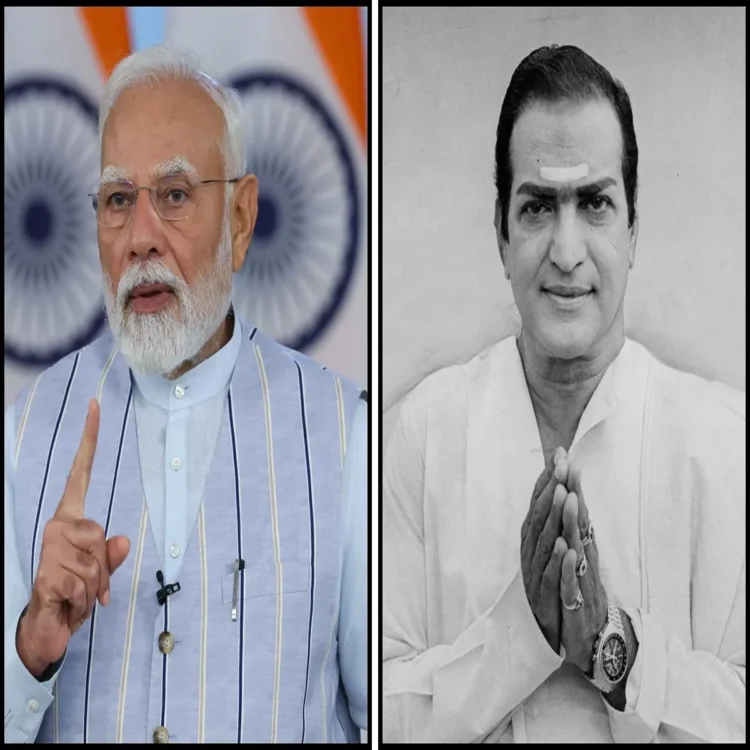 Ntr legacy modi remembers public life