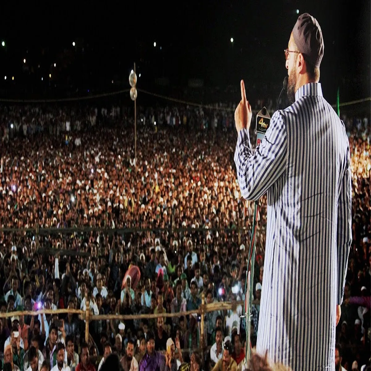 Politics owaisi raises concerns over religious