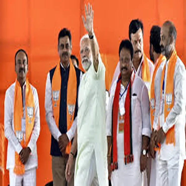 Pm modi hyderabad telangana rally