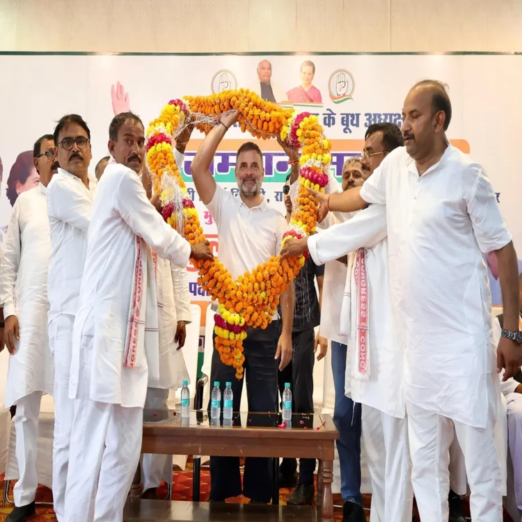Rahul gandhi constitution debate raebareli