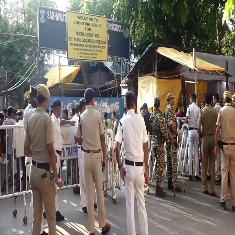 Security kolkata bjp swearing event