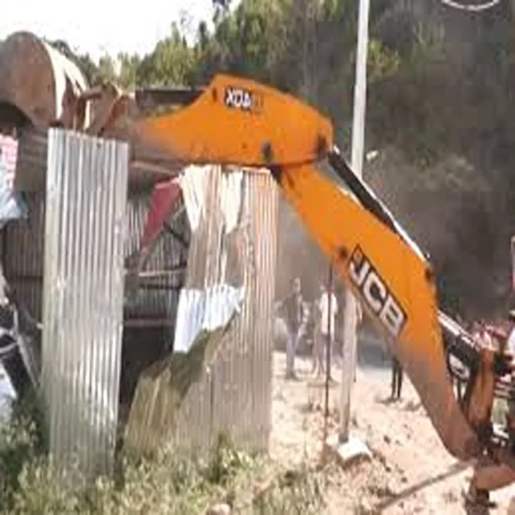 Security roadside structures removed udhampur