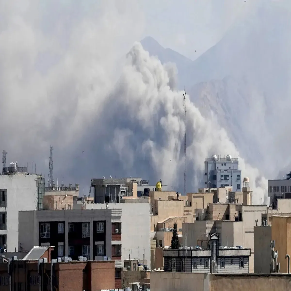 Geopolitics tehran air defences activated amid
