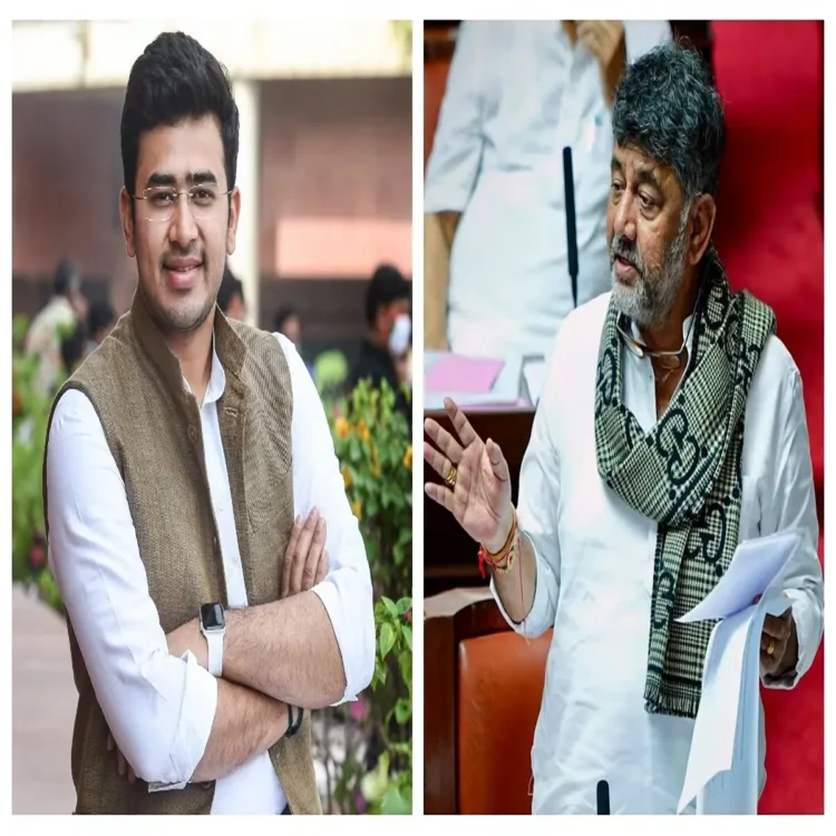 Tejasvi surya praises shivakumar