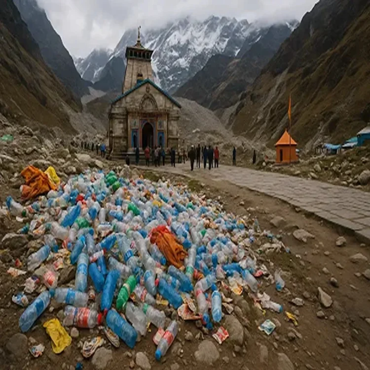Tourism himalayan route plastic crisis