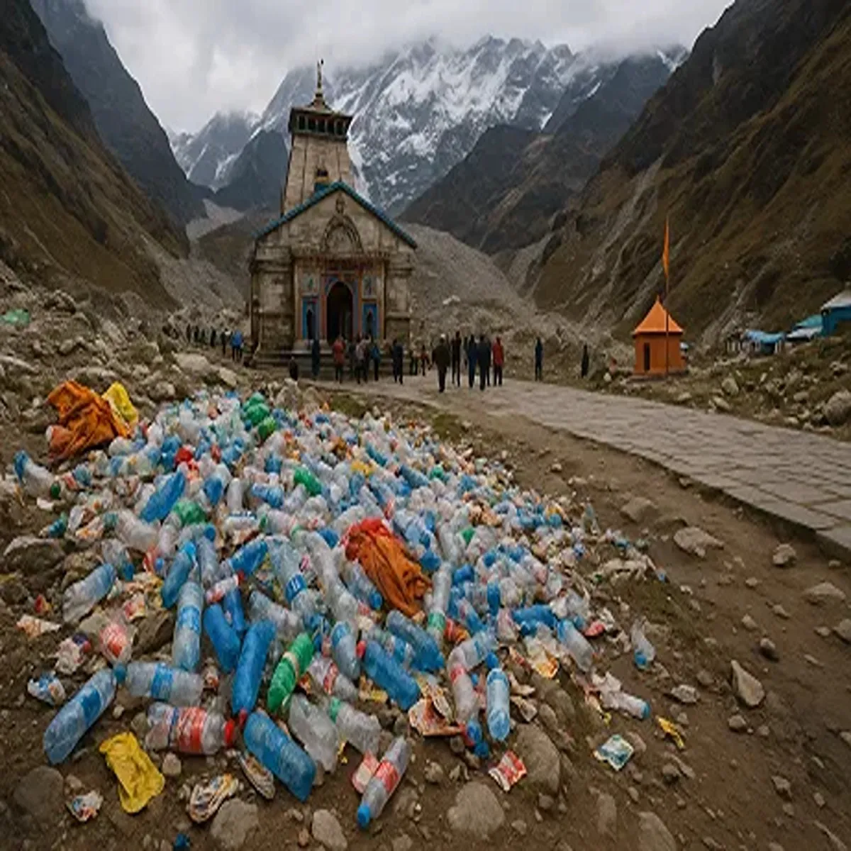 Tourism himalayan pilgrimage route faces rising