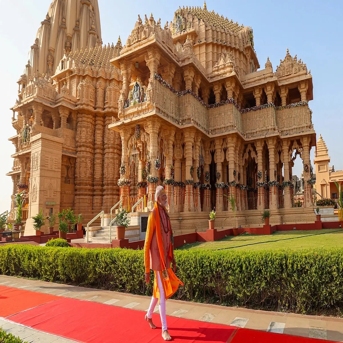 Tourism modi attend somnath event vadodara
