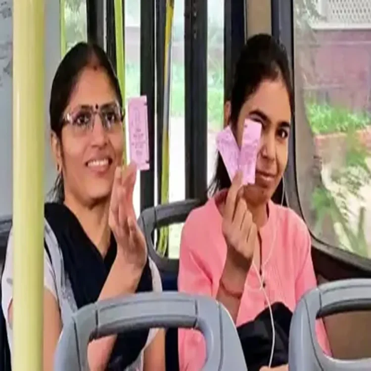 Transitcard delhi free bus travel women