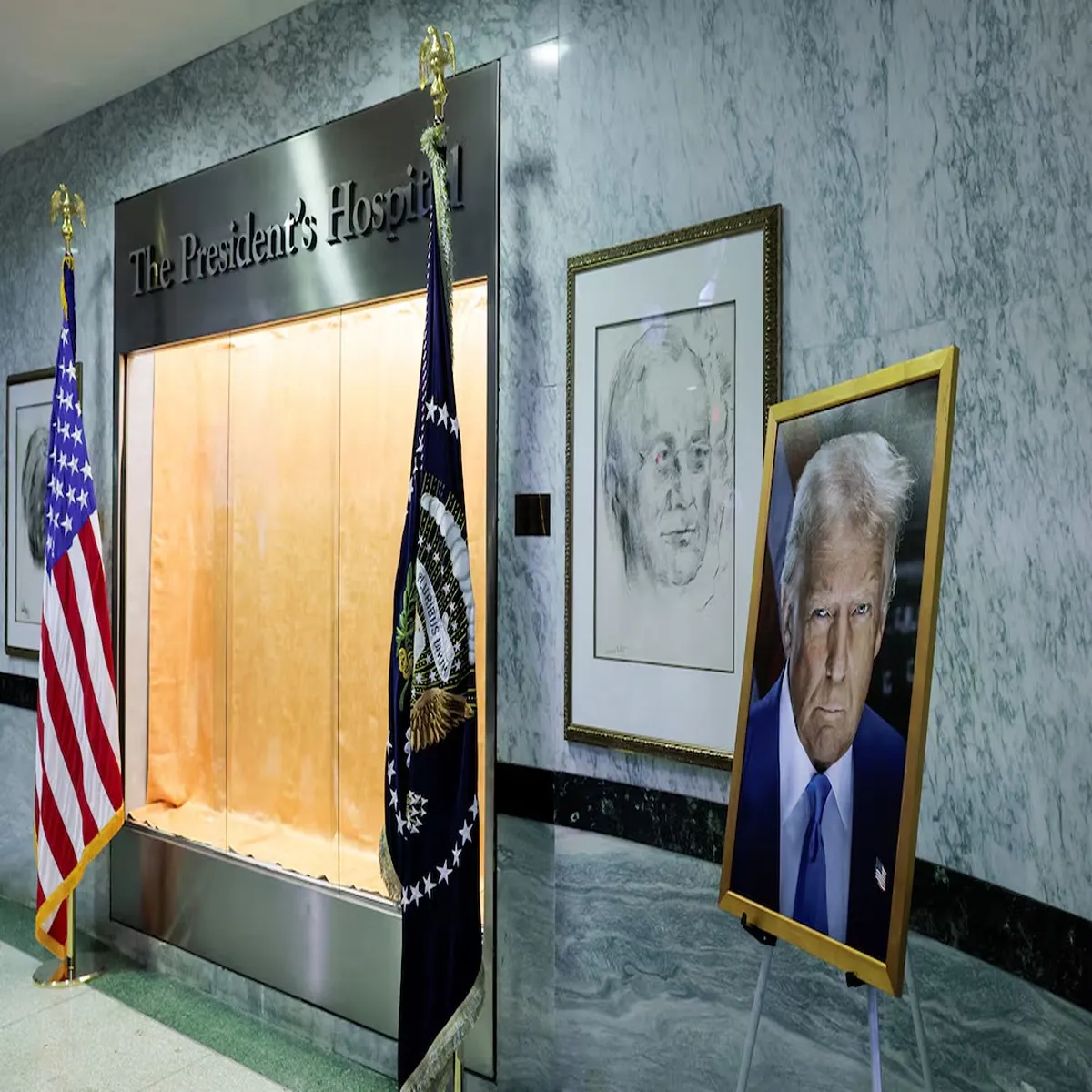 Trumphealth president reports clean medical evaluation