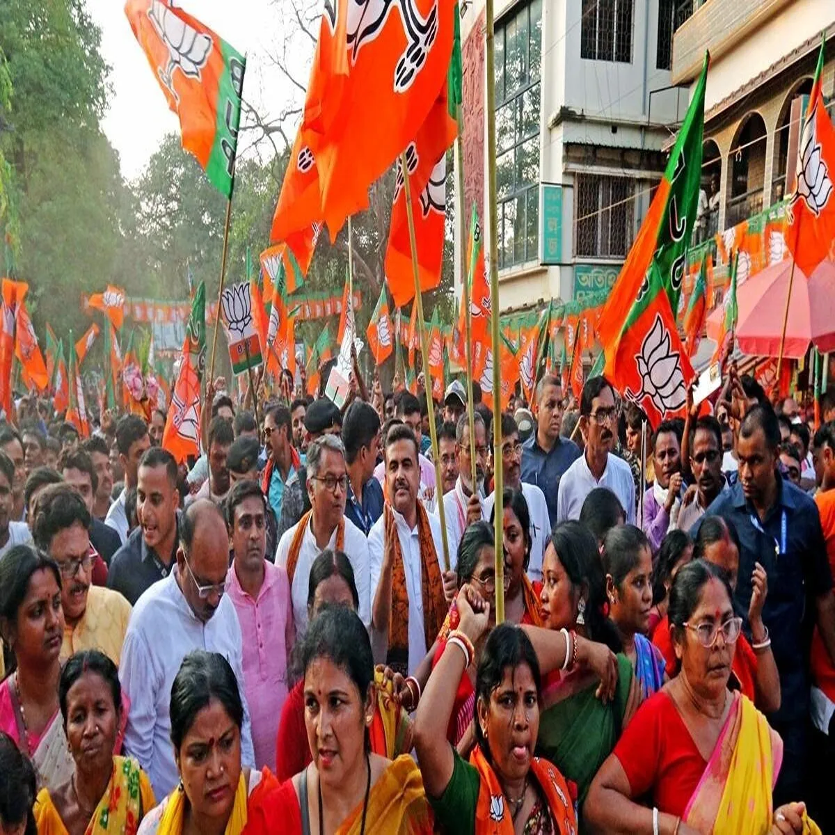 Elections bjp protests intensify after aide