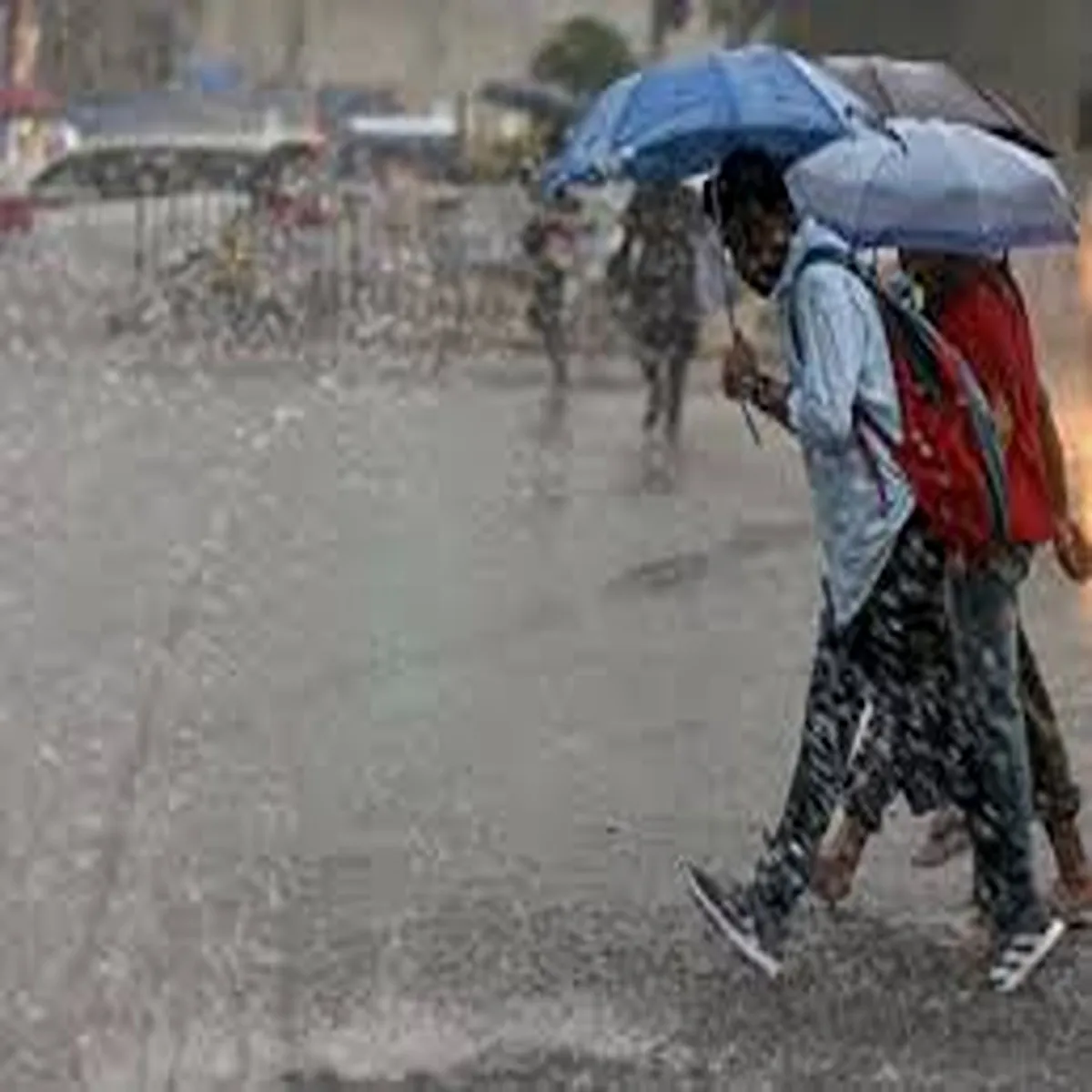 Weather alert powerful storms rain bring