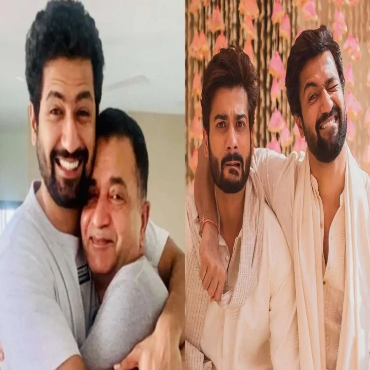 Vicky kaushal birthday message from sham kaushal