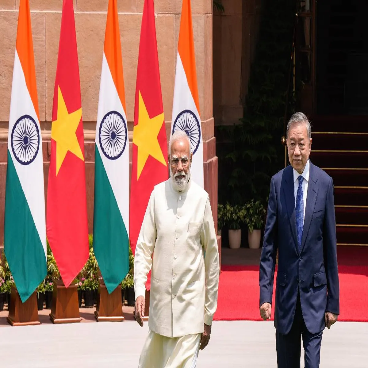 Vietnamindiarelations lam begins first official state