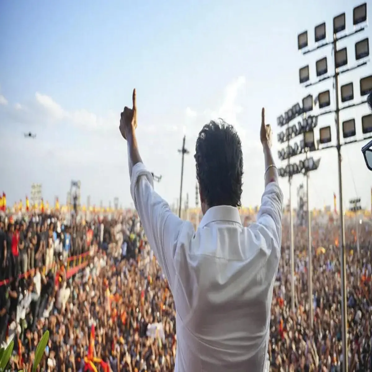 Politics vijay delhi visit signals new