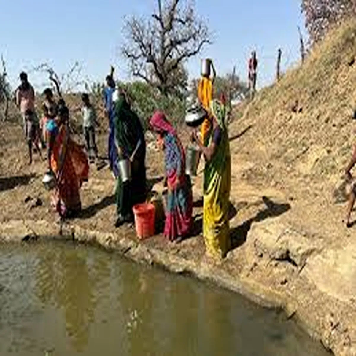 Watercrisis tribal hamlet koderma finally gets