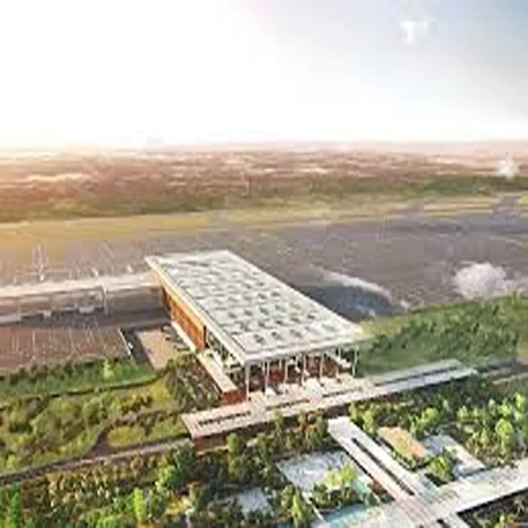 Airport development noida connectivity