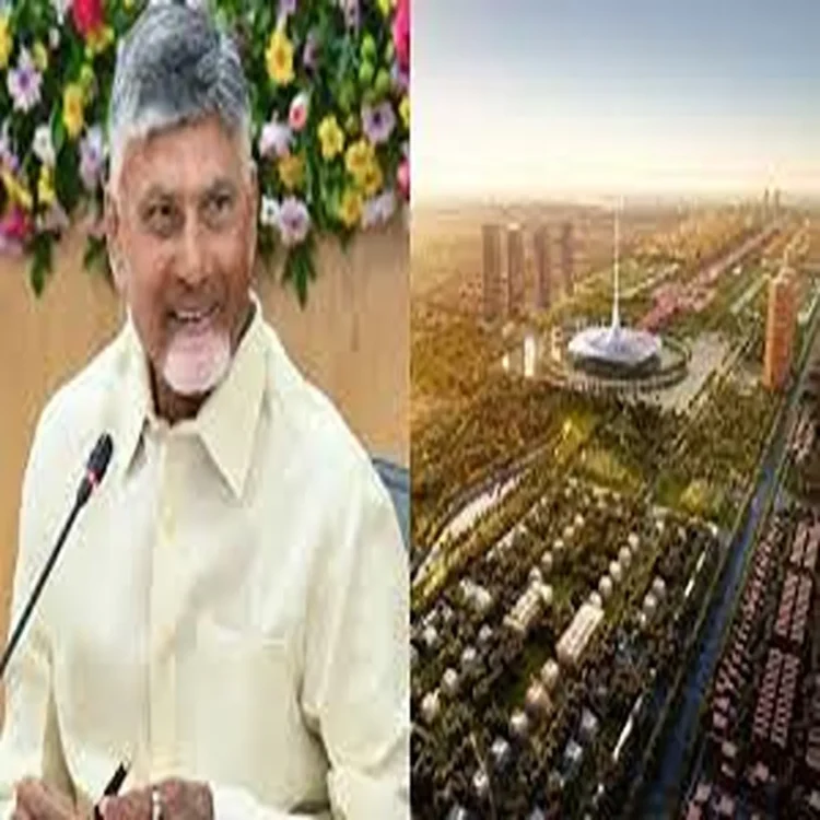 Amaravati naidu speeds capital construction