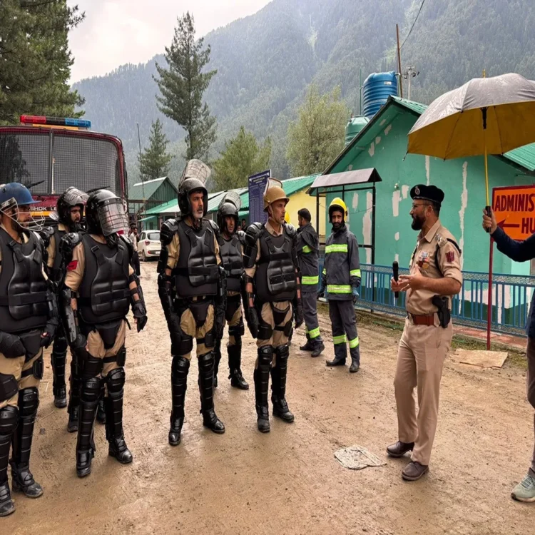 Anantnag police amarnath security