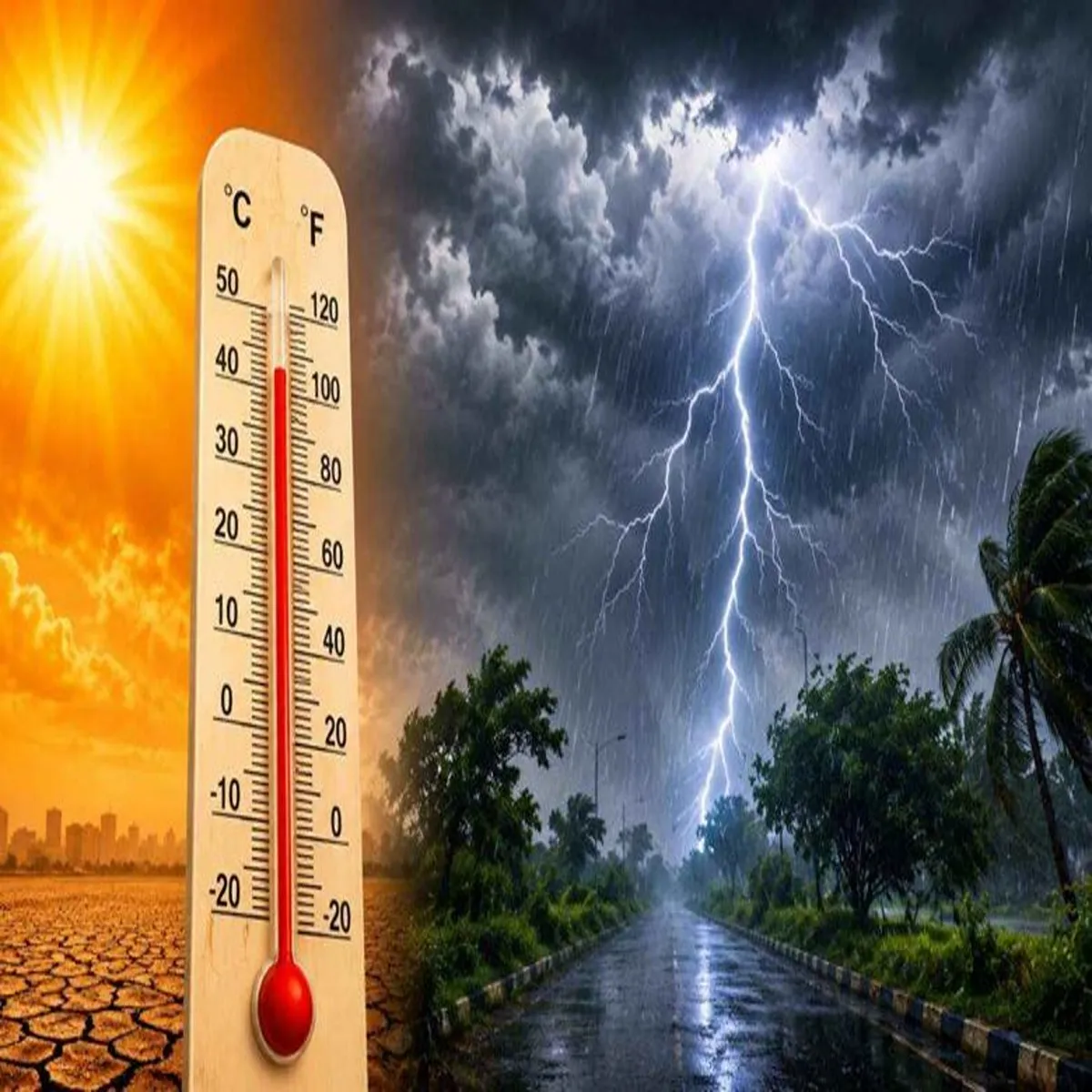 Weatherupdate andhra pradesh faces mixed conditions