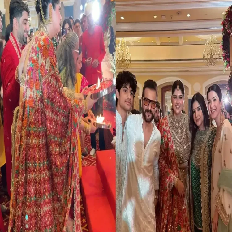 Anshula rohan wedding celebrations begin mumbai