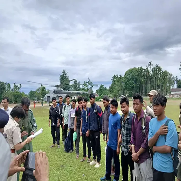 Arunachal flood air force rescue
