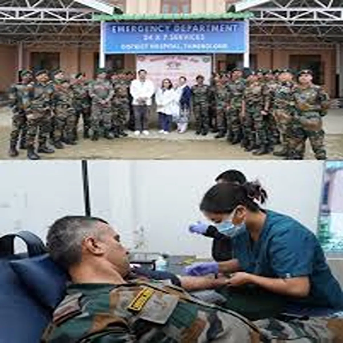 Assamrifles blood donation drive security operation