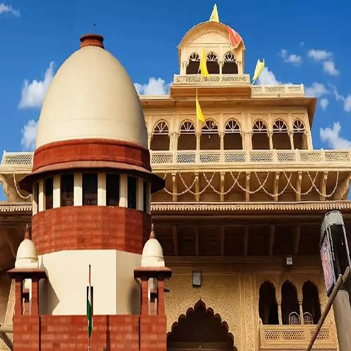 Templemanagement supreme court review banke bihari