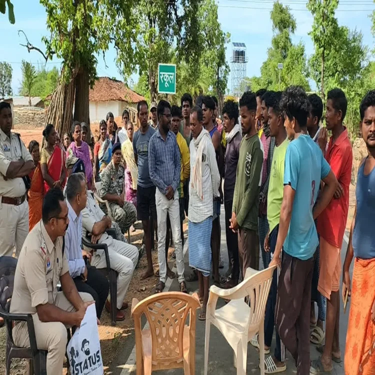 Bastar religious tension peace restored