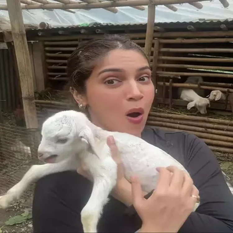 Bhumi pednekar peaceful countryside retreat moments