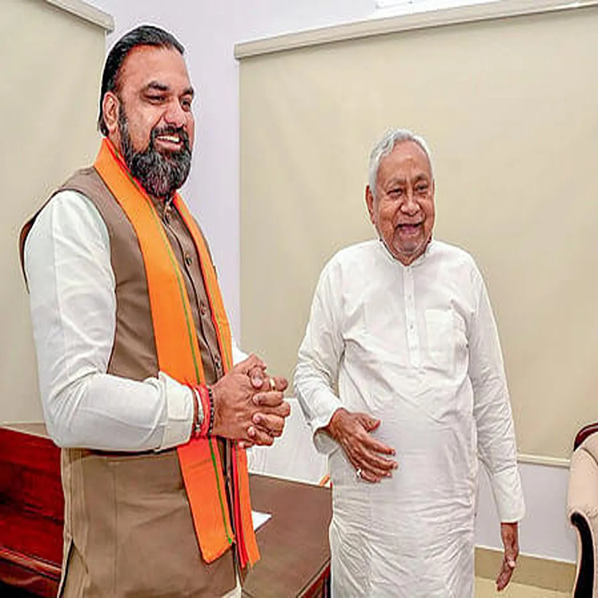 Biharpolitics patna residence reallocation sparks fresh