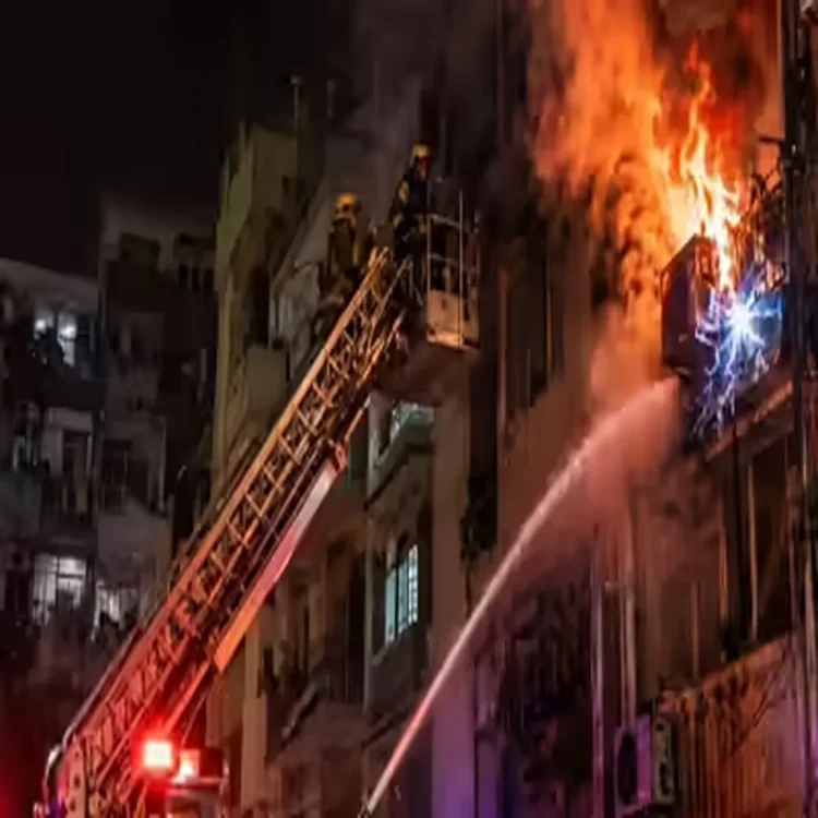 Delhi apartment electrical fire contained
