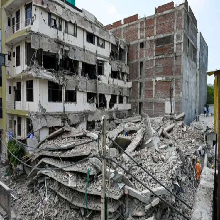 Delhi court saket collapse probe