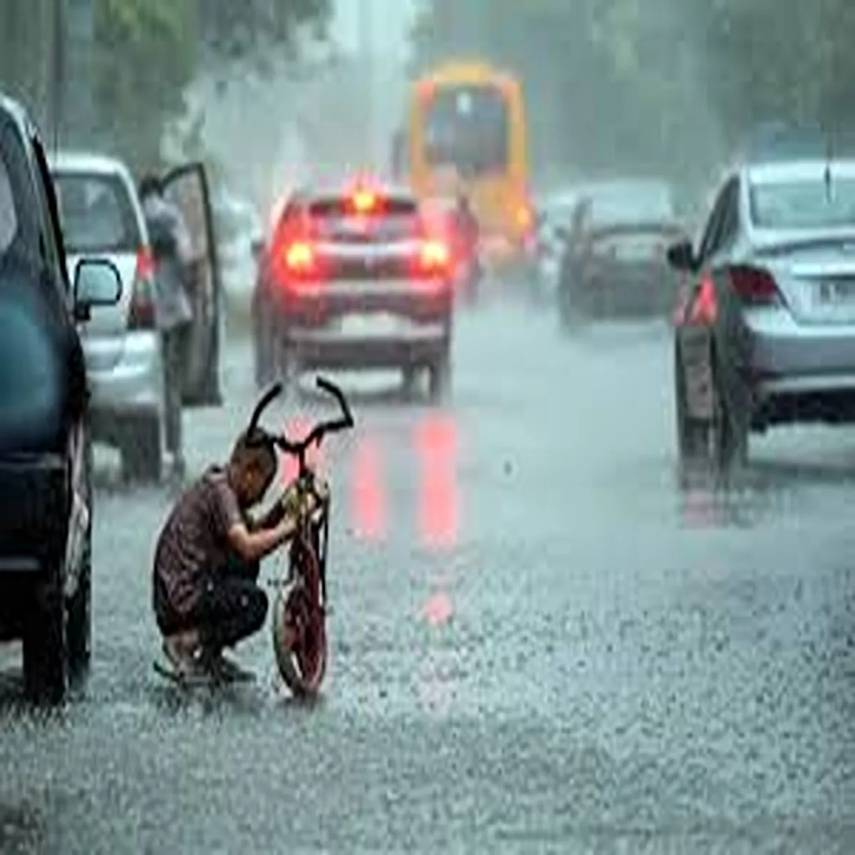 Weather delhi experience pleasant conditions rain