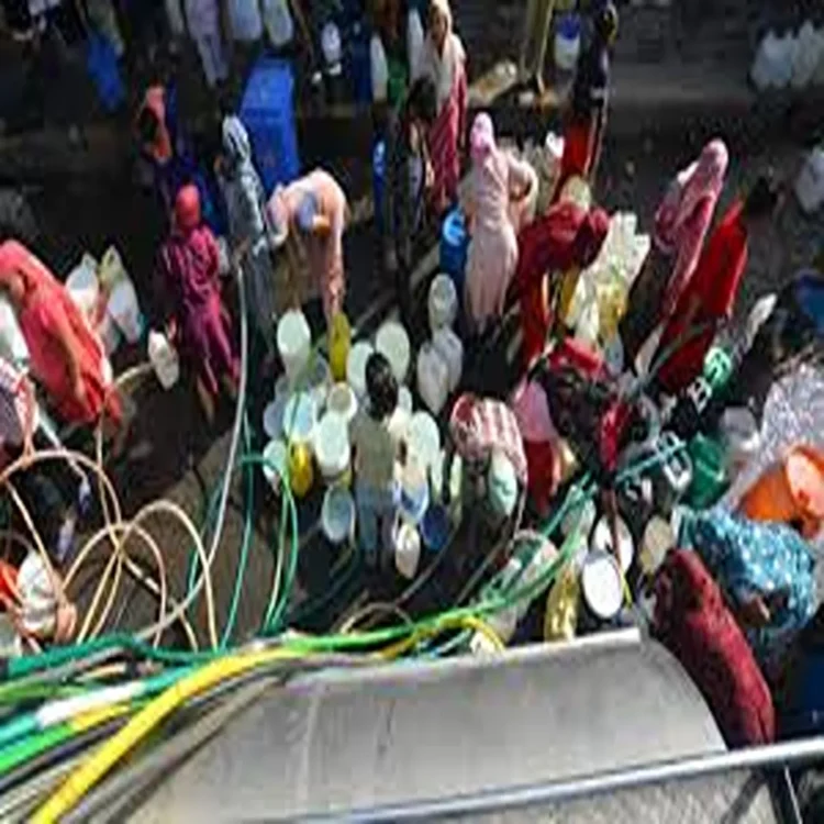 Delhi water crisis yamuna levels