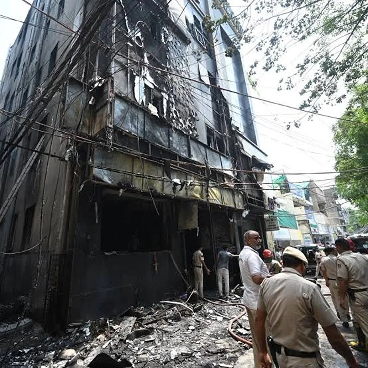 Firesafety early morning blaze damages takeaway