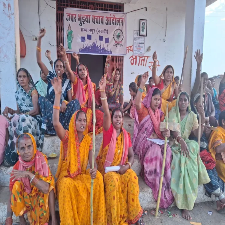 Eviction notice raipur nakati village protests