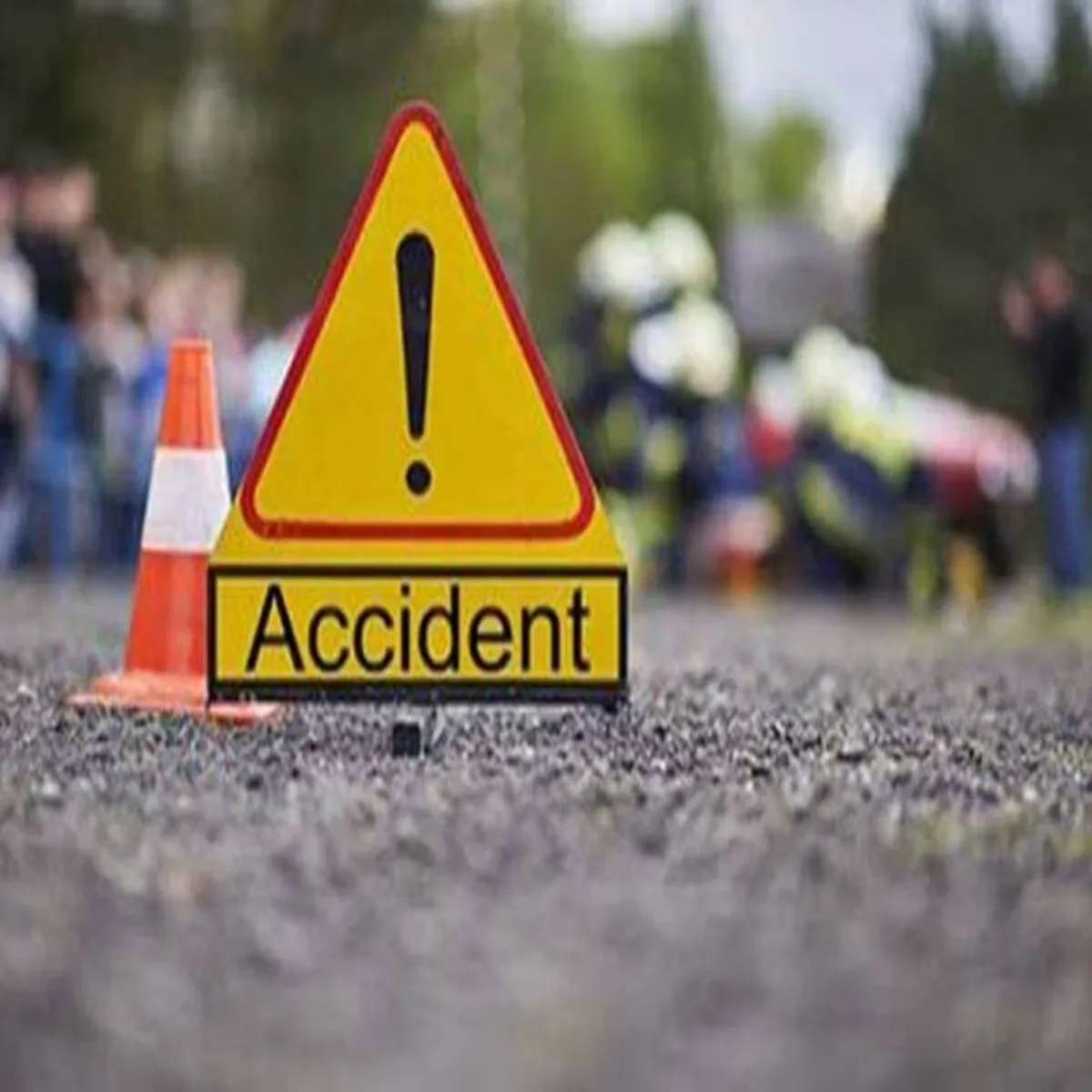 Expressway accident two killed after container