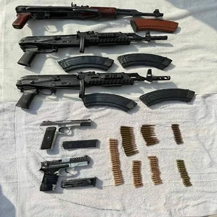Faridabad police armoury weapons theft