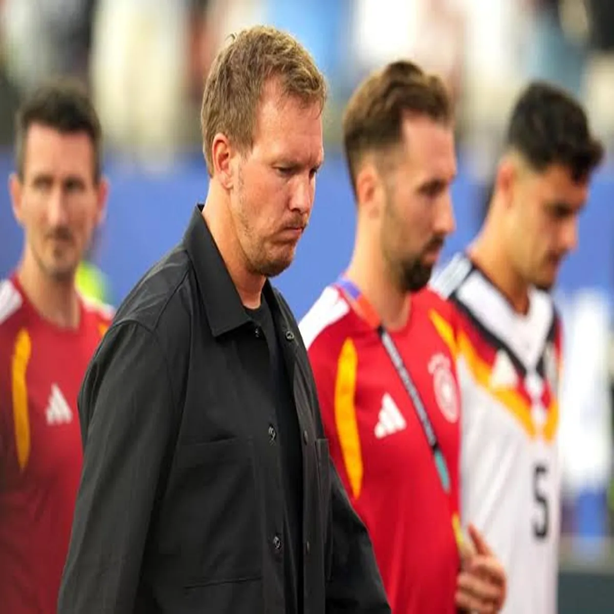 Football germany crash out after penalty