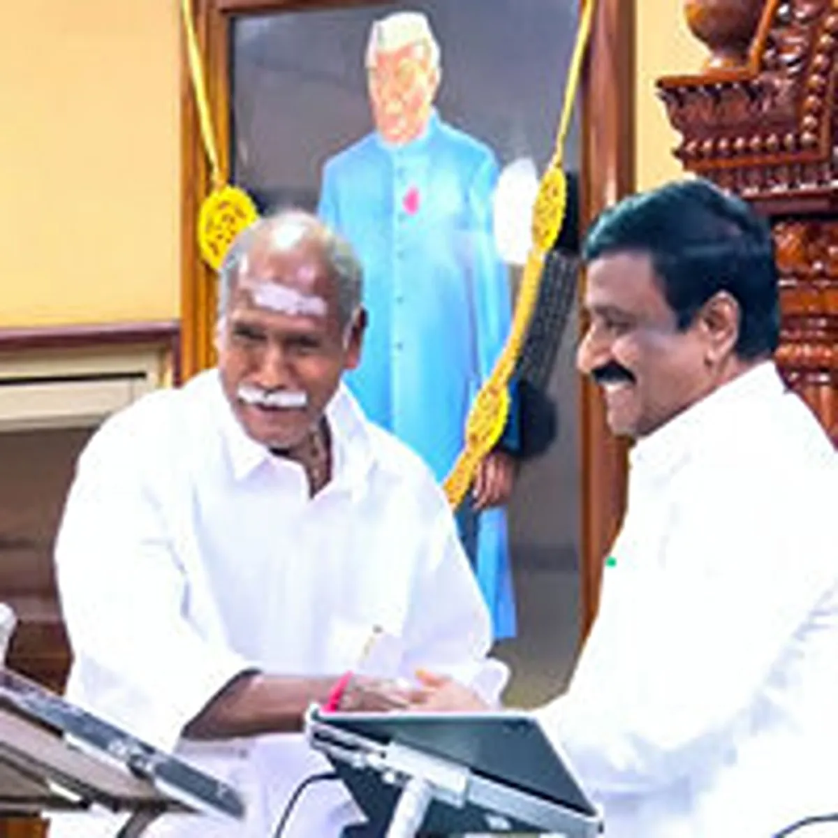 Governance puducherry cabinet expansion cleared three